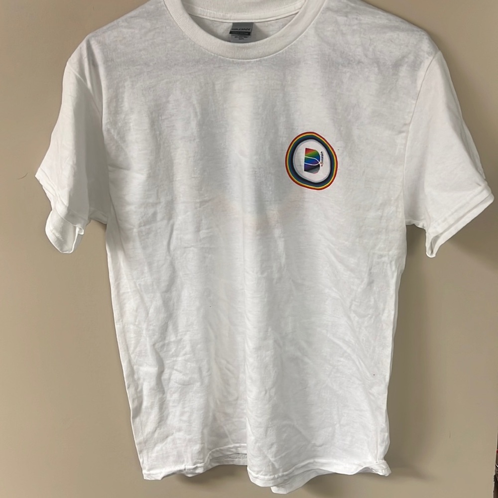 The botanist dispensary white rainbow pride seed pride tee size medium